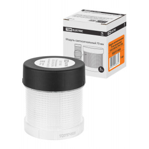 Модуль светосигнальный 70 мм прозрачный (LED 230В AC) IP54 SQ0737-0005