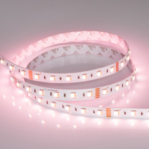 Лента RT 2-5000 24V RGBW-MIX 12mm (5060-One, 60 LED/m, LUX) 026363, Гибкая лента LUX, светодиоды smd 5060 RGBW 5-в-1, 60шт/м (300шт на 5м), белая плата 12мм, скотч 3М. Цвет RGB + Тёплый 2300K + Белый 6500К. Питание 24V, мощность 20 Вт/м (100 Вт на 5м), угол 120°. Размеры 5000х12x2.1мм. Мин.отрезок 100мм, 6 шт светодиодов.