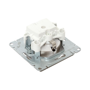 Механизм розетки, 16А, с заземлением, со шторками, шампань Эпика EKF UP1-SOC-111