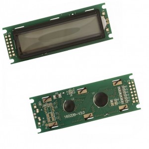 RH1602D-TYH ENG-RUS, ЖК индикатор знакосинтезирующий 13х30х85мм
