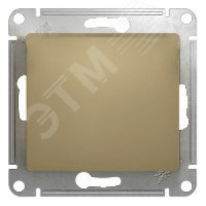 Переключатель перекрестный 1-кл. СП Glossa 10А IP20 (сх. 7) 10AX механизм титан SE GSL000471