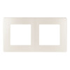 Рамка для розеток и выключателей Серия 12 12-5102-15 на 2 поста, Сатин, перламутр Б0052518