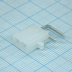 39301020, Разъем типа провод-плата, 4.2 мм, 2 контакт(-ов), Штыревой Разъем, Серия Mini-Fit