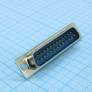 DB-25M, Разъём D-SUB, 25 контактов