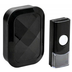 Звонок беспроводной ДЗБ3-36М черный EZD21-03-AAA-K02