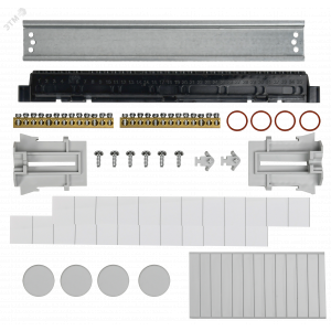 Корпус пластиковый КМПн-18 IP65 черн. прозр. дверь TEKFOR TF5-KP72-N-18-65-K03-K02