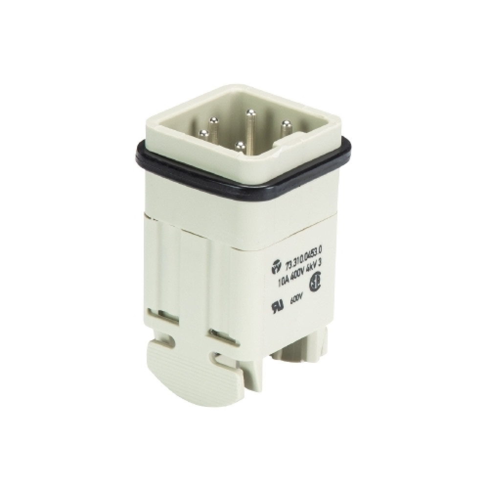 Изображение товара Вилочная контактная вставка 73.310.0453.0 4 полюса серебряное покрытие 400V
