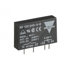 Реле OAC 3-32V/24-280V, Штекерное твердотельное реле для установки в клолдку, рабочее напряжение: 3 – 32 V DC, номинальное напряжение переключения: 48 – 256 V AC, коммутируемый ток: 5 A / 3 A (AC1 / AC3), серия flare