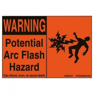 PPS0305W2100, Таблички и промышленные предупредительные знаки Adh Sign Polyester Warning Arc F