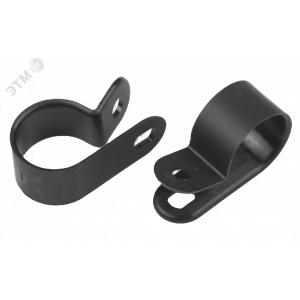 Скоба кабельная нейлоновая под винт 5 мм NO-225-268 ч-рная 50 шт Б0066656