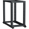 LINEA F Стойка 2-рамная 33U 600х600-1000мм черная LF05-33U61-2GM