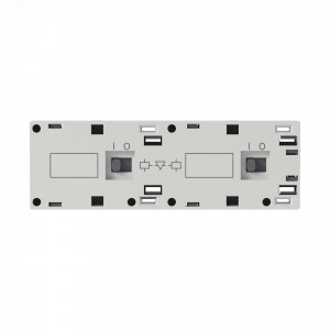 Блокировка фронтального монтажа DMCMI для реверсивных контакторов DMC YON DMCMI
