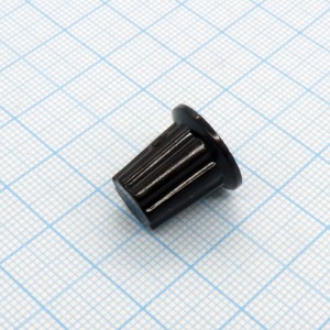 Ручка K17-01 bakelite d=4, Ручка управления, на вал 4 мм