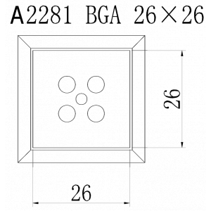 QUICK A2281, Насадка для термофена в паяльных станциях серий Quick 856, Quick 858, Quick 2008, Quick 997, Quick 861DA