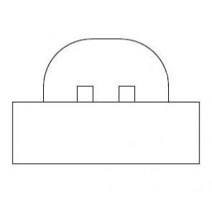 597-2723-607F, Стандартные светодиоды - Накладного монтажа Grn/Yel, 571/589nm 35/75mcd, 20mA