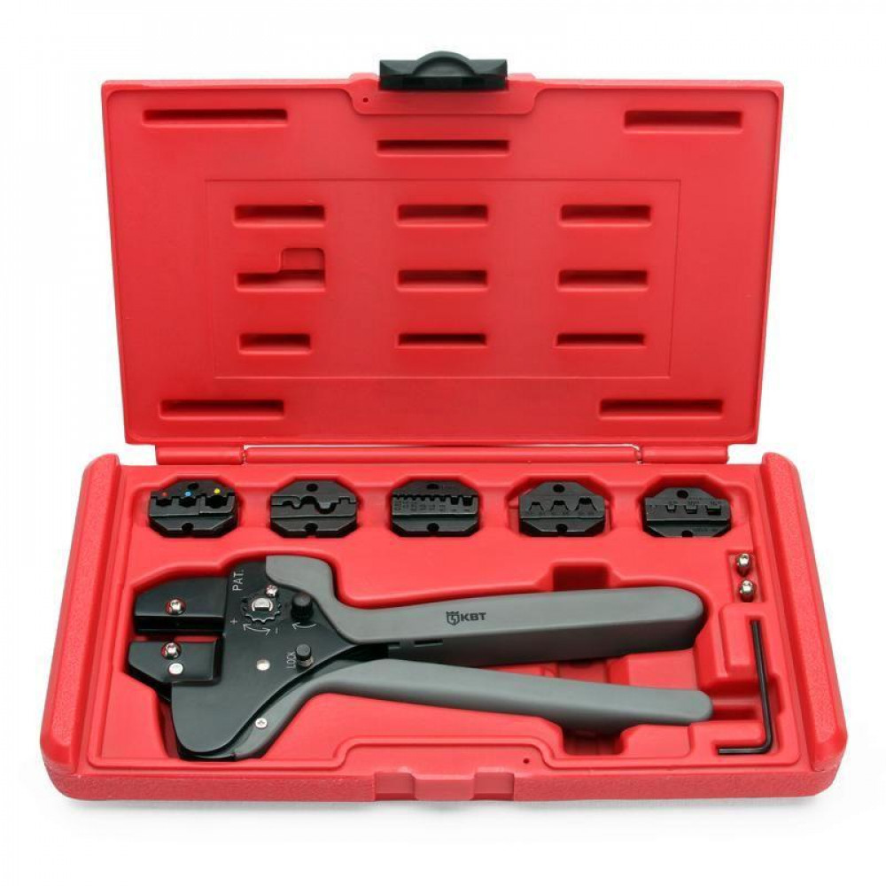 Изображение товара Профессиональные пресс-клещи с набором матриц CTF серия Профи для обжима