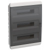 Корпус пластиковый ЩРВ-П-54 IP41 черн. прозр. дверь TEKFOR TF5-KP12-V-54-41-K01-K03