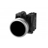 Кнопка плоская (черная) TS2020-0AL60