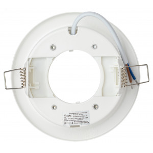 Светильник KL35 WH /1 (к) под лампу Gx53 220В 13Вт бел. Б0048944