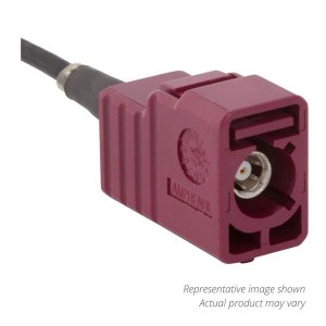 3FA1-NASJ-C01E6, РЧ соединители / Коаксиальные соединители RF Connector FAKRA Straight Crimp Jack RG-174 RG-188 RG-316 Times LMR-100A 50 Ohm IP67 A Key Code