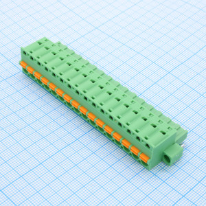2EGTKDM-5.08-16P-14-00, Разъемный клеммный блок серия 2EGTKDM-5.08 16 контактов
