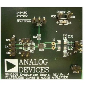 SSM2305-EVALZ, Средства разработки интегральных схем (ИС) аудиоконтроллеров  SSM2305 EVAL BRD