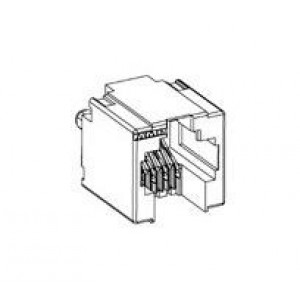 6116201-2, Модульные соединители / соединители Ethernet MJ TE 8P COMPL.PIN CAT5 NO