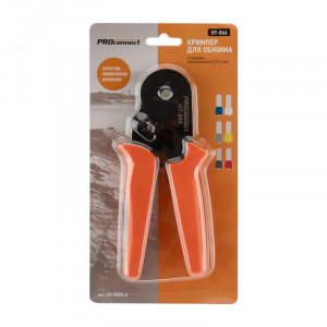 Кримпер PROconnect HT-866 для обжима штыревых наконечников 0.25-6.0 мм? 12-3205-4
