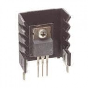 593002B03400G, Радиаторы Channel Style Stamped Heatsink for TO-220, Twisted Fins, Vertical Mounting, 13.4 n Thermal Resistance, 2.36mm Hole, 29.97mm