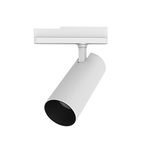 Светодиодный светильник "ВАРТОН" трек TT-Vivo TrueBright 30 Вт 3000К 196х265х85 мм угол 35 градусов CRI 92 RAL9010 белый матовый V1-R1-Y0519-90R08-2003030