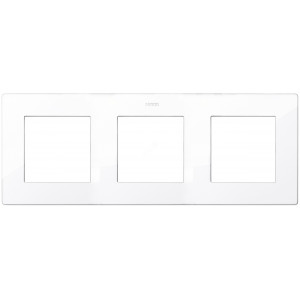 Рамка 3-м Simon24 бел. 2400630-030, Рамка на 3 поста, S24, белый