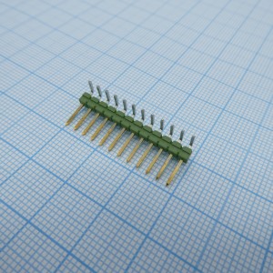 1-825437-2, Разъем типа провод-плата, 2.54 мм, 12 контакт(-ов), Штыревой Разъем, Серия AMPMODU MOD II