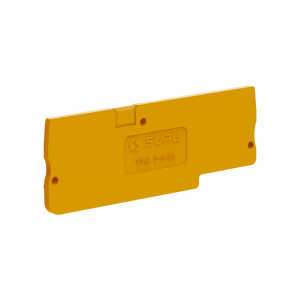 Торцевая крышка TPK2.5-4-OG-EA, Торцевая крышка, для клемм TPK2.5-4…, цвет: оранжевый