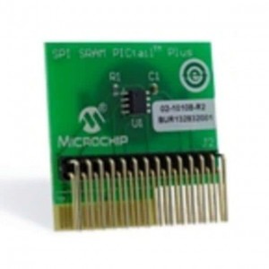 AC164151, Дочерние и отладочные платы SPI SRAM PICtail with Battery Backup