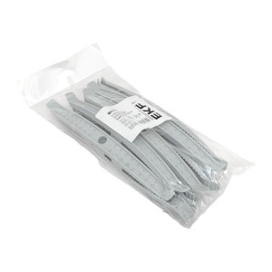 Держатель кабеля двусторонний для прямого монтажа (240 мм) серый (10шт) EKF