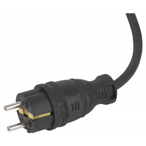 Удлинитель силовой UK-3e-3x1,5-20m-IP44(KG) с заземлением 3 розетки каучук 20м КГ 3х1,5мм2 IP44 Б0057581