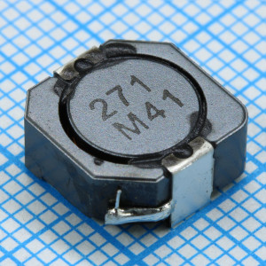 CDRH105RNP-271NC, Силовая SMD индуктивность 270мкГн ±30% 0.97A 0.512Ом c магнитным экраном