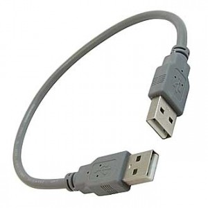 USB-A M USB-A M 0.3M, Кабель USB AM - USB AM, 0.3 м