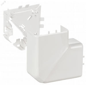 DLP Угол плоский 90град для кабель-канала 105х50мм белый 010786