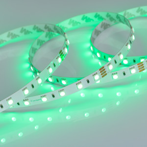 RT 2-5000 24V RGB 2X, Гибкая лента LUX, светодиоды smd 5060, 60шт/м (300шт на 5м), белая плата 10мм, скотч 3М. Цвет Мультицвет R/G/B. Питание 24V, мощность 14.4 Вт/м (72 Вт на 5м), угол 120°. Размеры 5000х10x2.2мм. Мин.отрезок 100мм, 6 светодиодов. Цена за 1м.