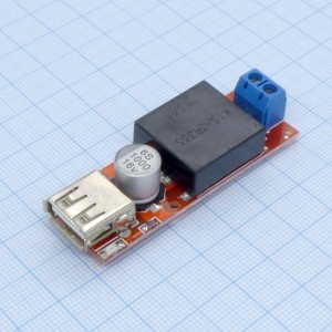 i04-DC-DC  USB вход 7-24В, выход 5В, 3А, понижающий преобразователь