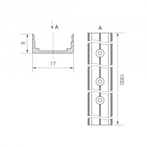 Блок питания ARV-DR60-24 (24V, 2.5A, 60W) 031086