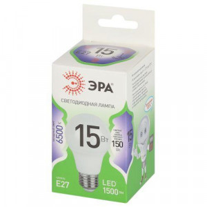 Лампа светодиодная LED 15 Вт 1500Лм 6500К груша холодный E27 220-240В LED A60-15W-865-E27 Green Line Б0067098