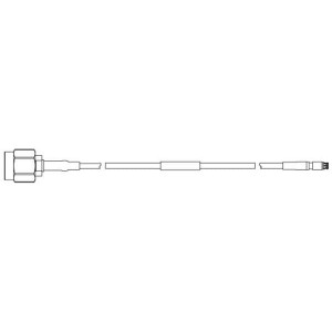 70W-08S1-W1K1-00203, Соединения РЧ-кабелей RF Cable Assembly 1.85mm(m)/ WSMP(f) 8