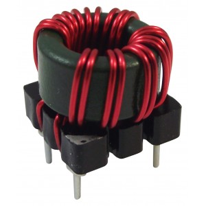 TCK-072, Дроссель сдвоенный синфазный 156мкГн 100кГц 11.3A 15мОм по постоянному току монтаж в отверстие