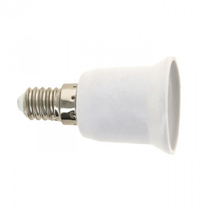 Переходник E14-E27 бел. PROxima AD-E14-E27-w