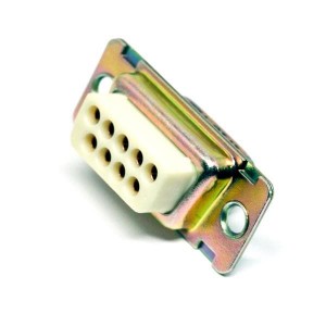 DEMA9S, D-Sub MIL Spec Connectors DSUB 9 F CRIMP G ZINC