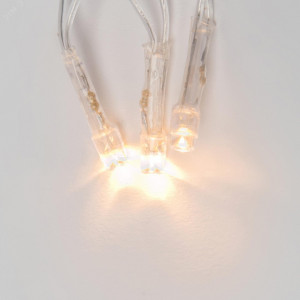 Гирлянда светодиодная с контроллером 5м 50 светодиодов Теплый Провод прозрачный ULD-S0500-050/DTA WARM WHITE IP20 UL-00005256