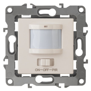 12-4104-02 Датчик движения 3-проводной, 180-240В, 400Вт, IP20, 2, слоновая кость (6/60/1800) Б0031262