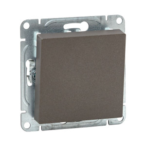 Механизм выключателя, одноклавишный, кнопочный, мокко Эпика EKF UP1-SWM-13